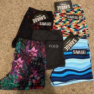 OG Fleo and Savage Barbell CrossFit Booty Short Bundle
